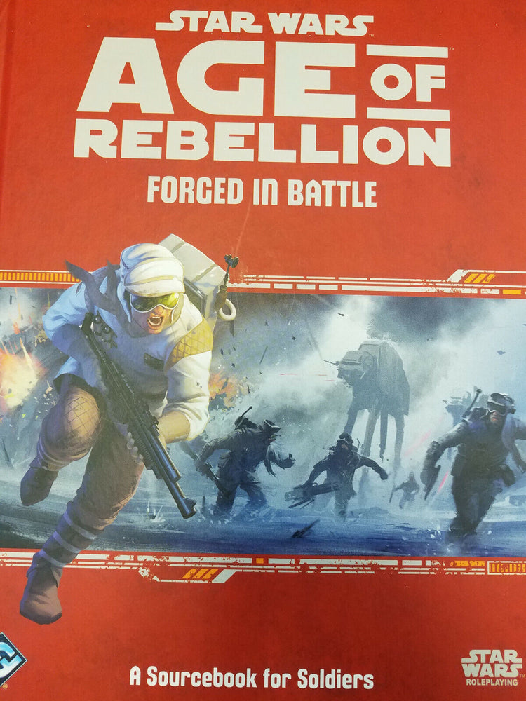 Star Wars: Age of Rebellion - Forged in Battle - Roleplaying Game (Online Order Only)