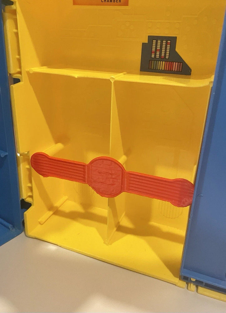 Kenner Super Powers Hall of Justice Playset Transporter Strap Repro Part 1984 (ONLINE ORDER ONLY)