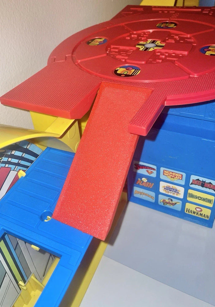 Kenner Super Powers Hall of Justice Playset Landing Pad Ramp Repro Part 1984 (ONLINE ORDER ONLY)