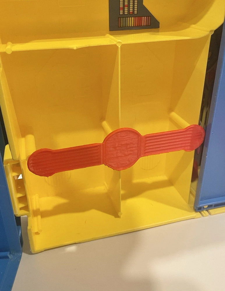 Kenner Super Powers Hall of Justice Playset Transporter Strap Repro Part 1984 (ONLINE ORDER ONLY)