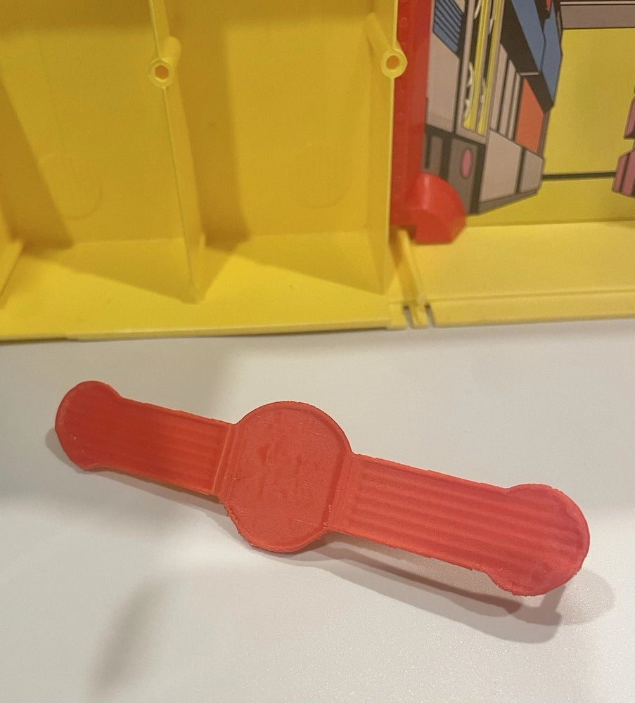 Kenner Super Powers Hall of Justice Playset Transporter Strap Repro Part 1984 (ONLINE ORDER ONLY)
