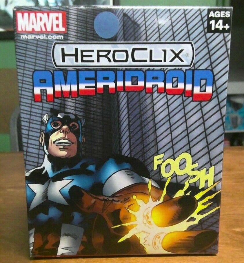 HeroClix: Marvel 15th Anniversary Captain America Ameridroid Colossal Figure (ONLINE ORDER ONLY)