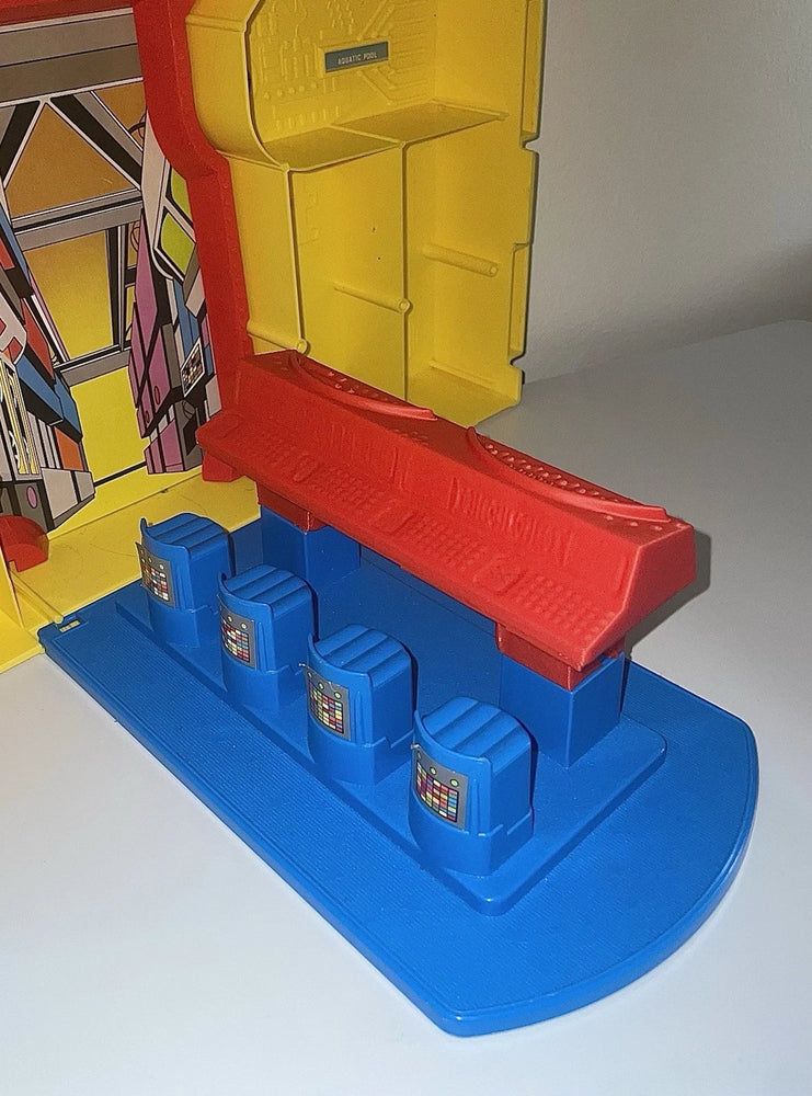 Kenner Super Powers Hall of Justice Playset Console Computer Repro Part 1984 (ONLINE ORDER ONLY)