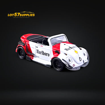 HKM Model VW Beetle Convertible Cabriolet Marlboro 1:64 Limited to 599 Pcs (ONLINE ORDER ONLY)