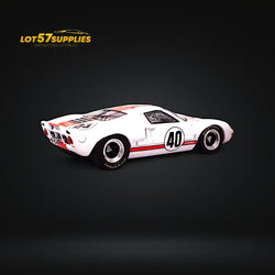 Zoom Ford GT40 MK1 White Gulf Livery #40 1:64 (ONLINE ORDER ONLY)