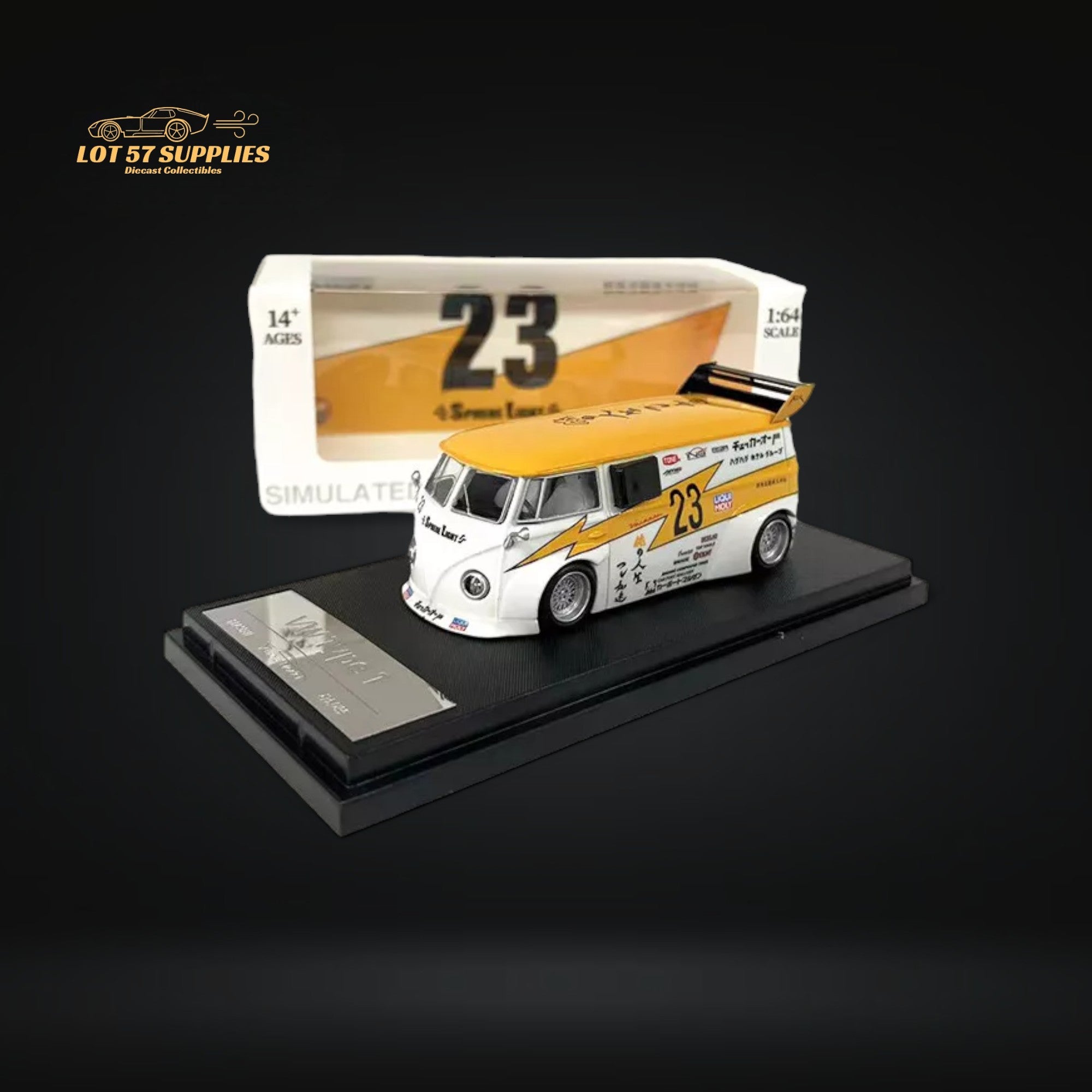 Aurora Model VW Volkswagen T1 Van Bus Lighting #23 Livery 1:64 (ONLINE ORDER ONLY)