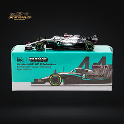 Tarmac Works Mercedes-AMG F1 W11 EQ Performance Barcelona Pre-Season Testing 2020 Lewis Hamilton 1:64 (ONLINE ORDER ONLY)