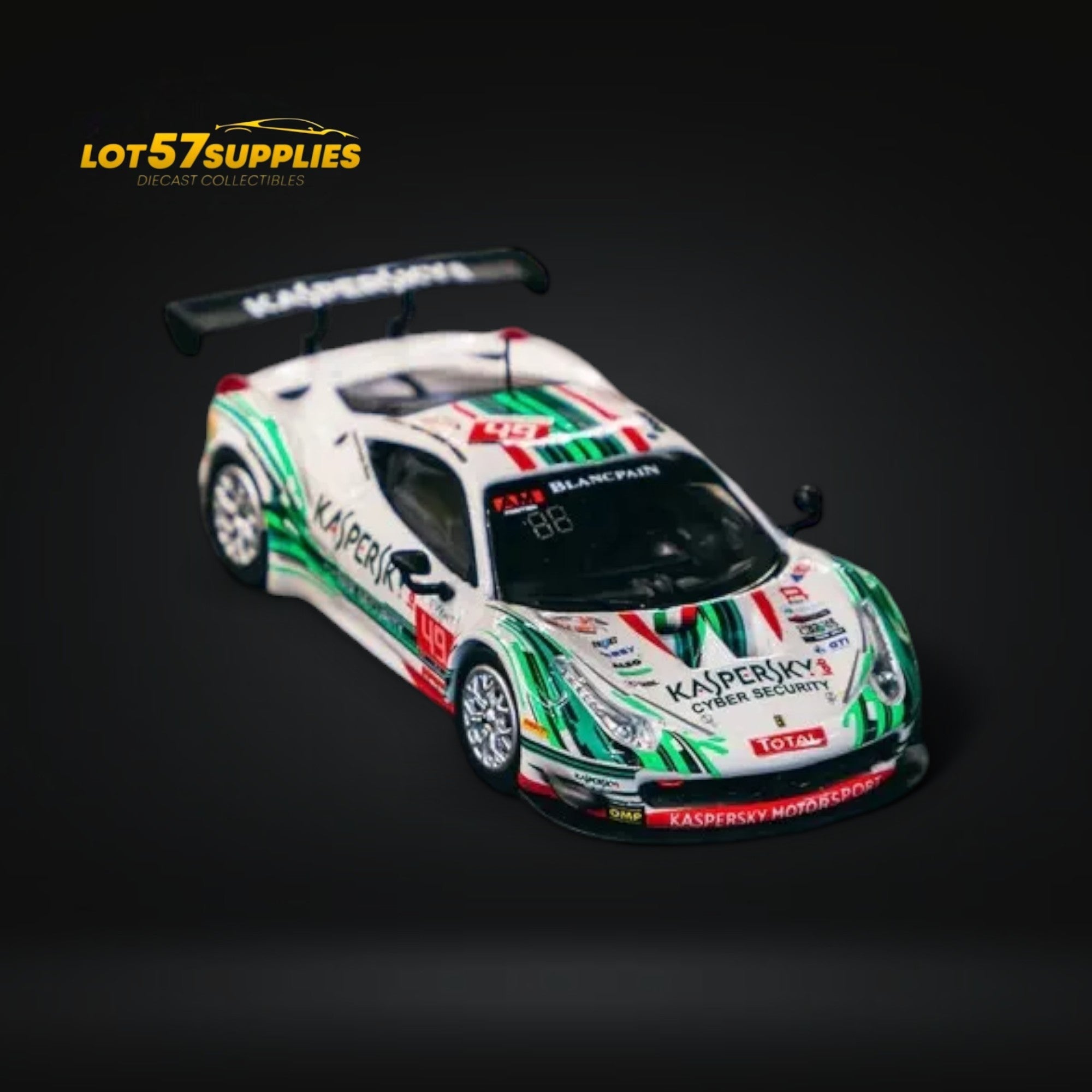 Tarmac Works Ferrari 458 Italia GT3 24 Hours of Spa 2016 #49 1:64 (ONLINE ORDER ONLY)