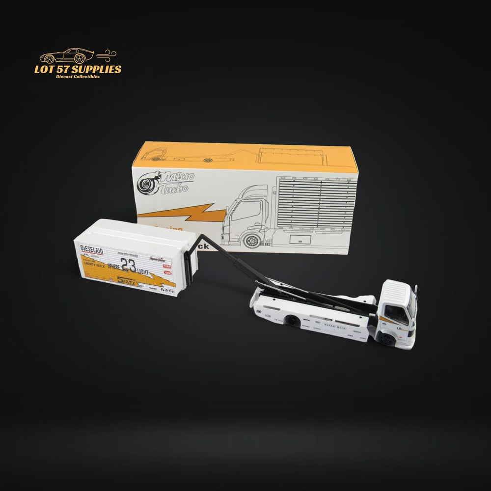 MicroTurbo HINO 300 Custom Truck LBWK Silhouette Lighting #23 1:64 (ONLINE ORDER ONLY)