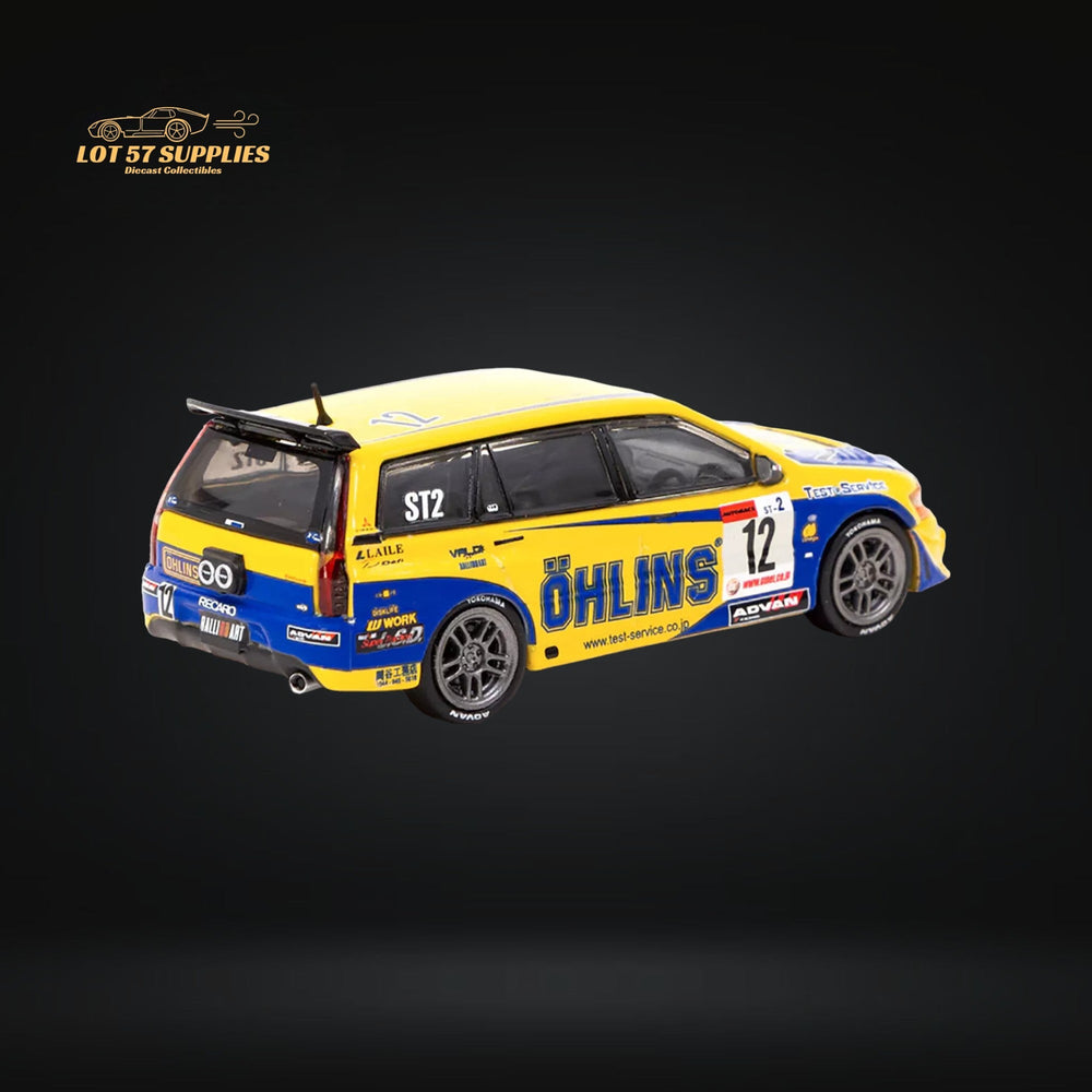 Tarmac Works Mitsubishi Lancer Evolution Wagon Super Taikyu Series 2006 13th Tokachi 24hours OHLINS 1:64 (ONLINE ORDER ONLY)