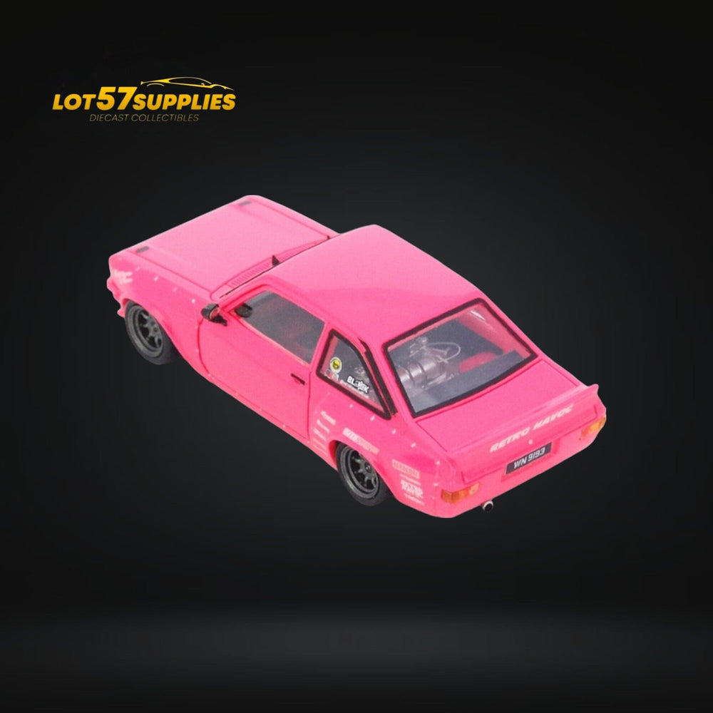 Inno64 Ford Escort MK2 Pandem "Emotion" Retro Havoc Pink 1:64 IN64R-MK2P-ERH (ONLINE ORDER ONLY)
