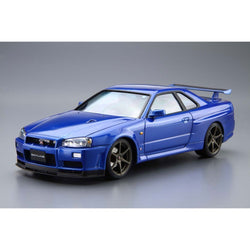 Aoshima: 1/24 NISSAN BNR34 SKYLINE GT-R V-spec? '02 Scale Model Kit #08 (ONLINE ORDER ONLY)