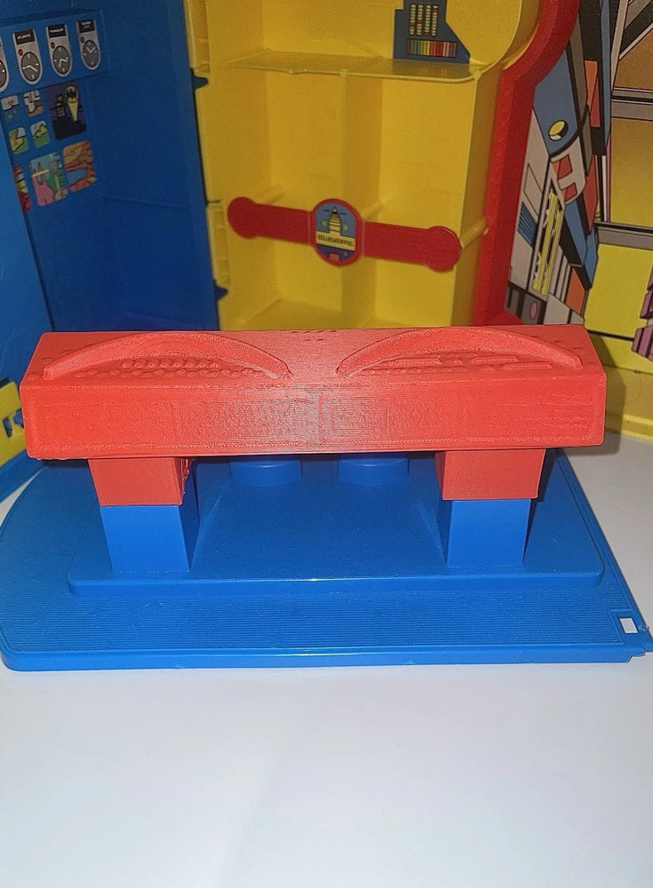 Kenner Super Powers Hall of Justice Playset Console Computer Repro Part 1984 (ONLINE ORDER ONLY)