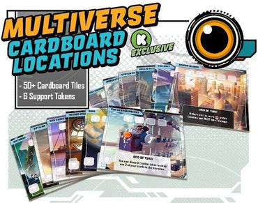 Marvel United: Multiverse Kickstarter Exclusive Cardboard Locations (ONLINE ORDER ONLY)