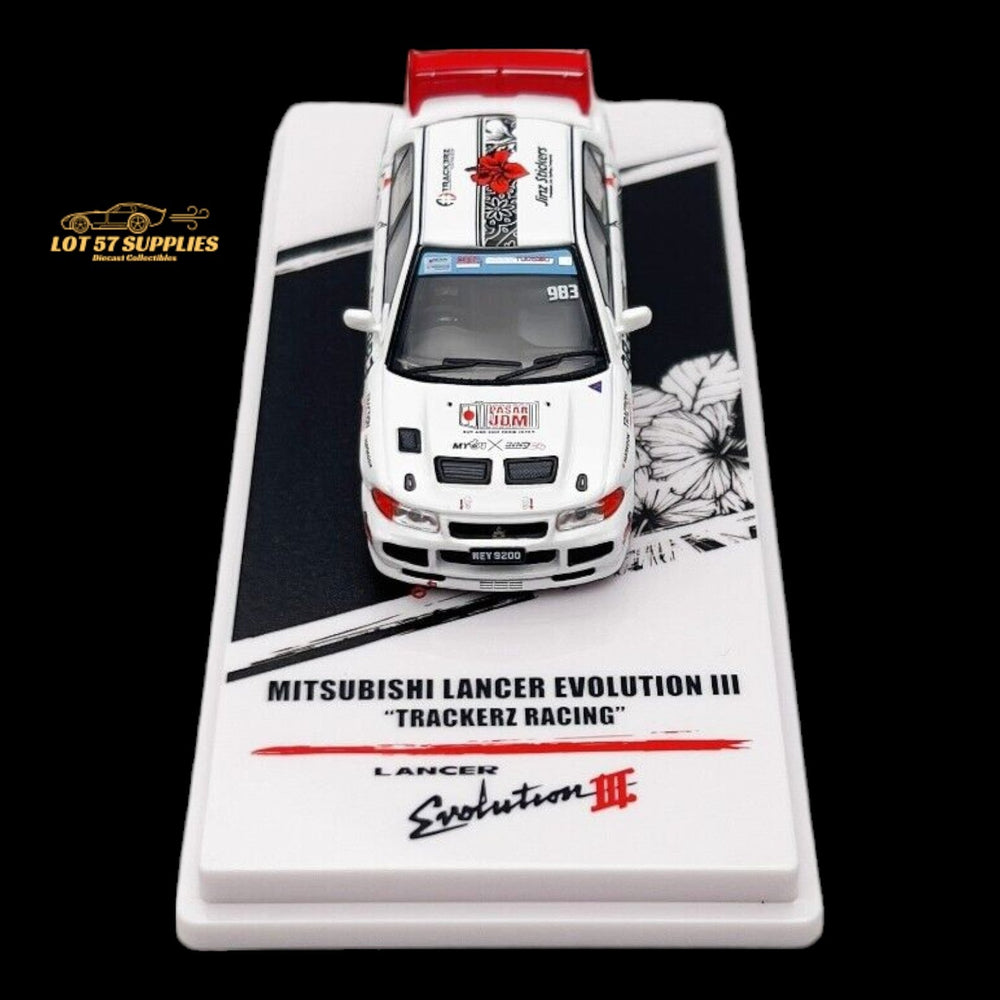 Inno64 Mitsubishi Lancer Evo III "Trackerz Racing" Malaysia Exclusive 1:64 IN64R-EVOIII-TRACKERZ (ONLINE ORDER ONLY)