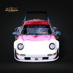 King Model Porsche RWB964 Akiba Mecha livery #96 Gold Rims 1:64 Limited to 499 Pcs (ONLINE ORDER ONLY)