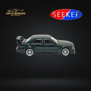 Seeker Mercedes-Benz 190E 2.5-16 Evolution British Green 1:64 (ONLINE ORDER ONLY)