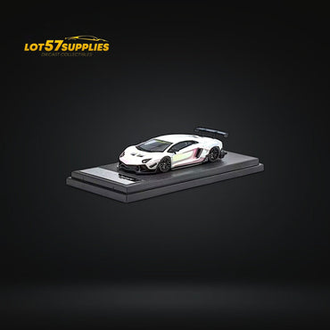 Star Model Aventador LBWK LP700-4 Chrome Rainbow White 1:64 (ONLINE ORDER ONLY)