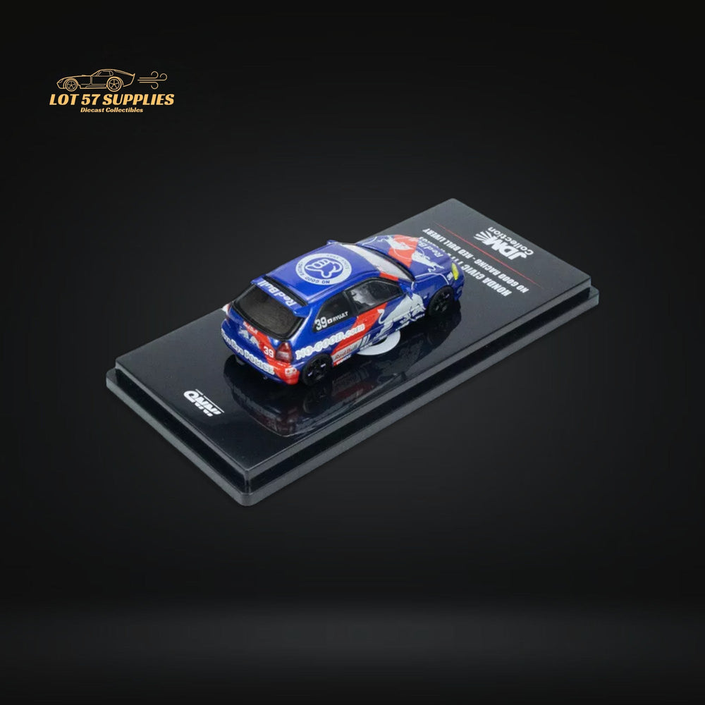 Inno64 Honda Civic Type-R EK9 #39 NO GOOD RACING Red Bull Livery 1:64 IN64-EK9-JDM16 (ONLINE ORDER ONLY)