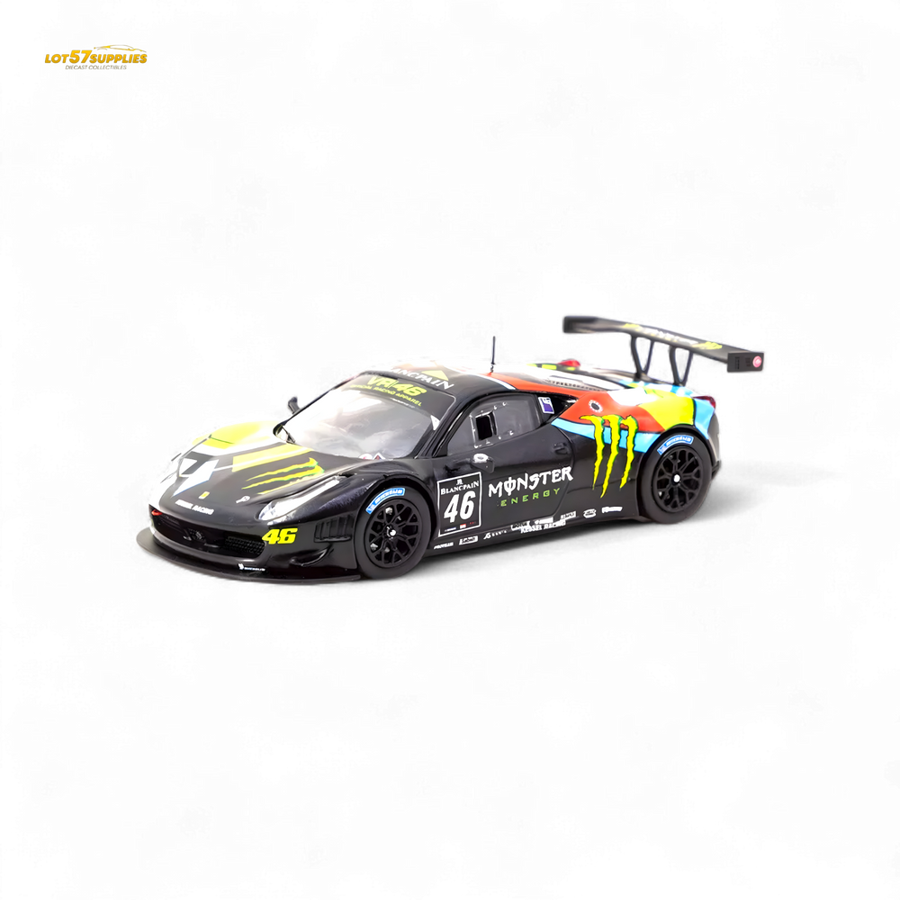 Tarmac Works Hobby64 Ferrari 458 Italia GT3 Blancpain Endurance 2012 V. Rossi 1:64 T64-073-12BGT46M (ONLINE ORDER ONLY)
