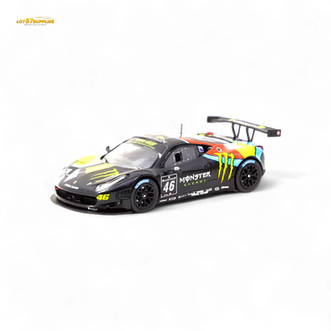 Tarmac Works Hobby64 Ferrari 458 Italia GT3 Blancpain Endurance 2012 V. Rossi 1:64 T64-073-12BGT46M (ONLINE ORDER ONLY)