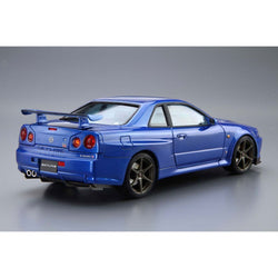 Aoshima: 1/24 NISSAN BNR34 SKYLINE GT-R V-spec? '02 Scale Model Kit #08 (ONLINE ORDER ONLY)