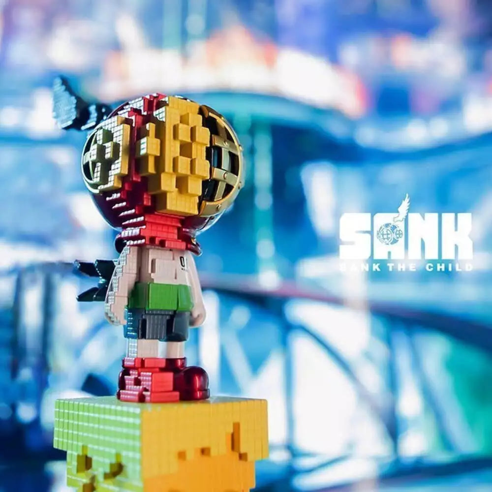 [SANK TOYS] LE499 藏克-像素系列-原子超能 Sank-Pixel Series-Atom (ONLINE ORDER ONLY)