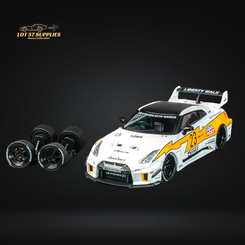 CM Model Nissan Skyline GT-R R35RR LBWK Silhouette #23 1:64 CM64-35RR-12 (ONLINE ORDER ONLY)