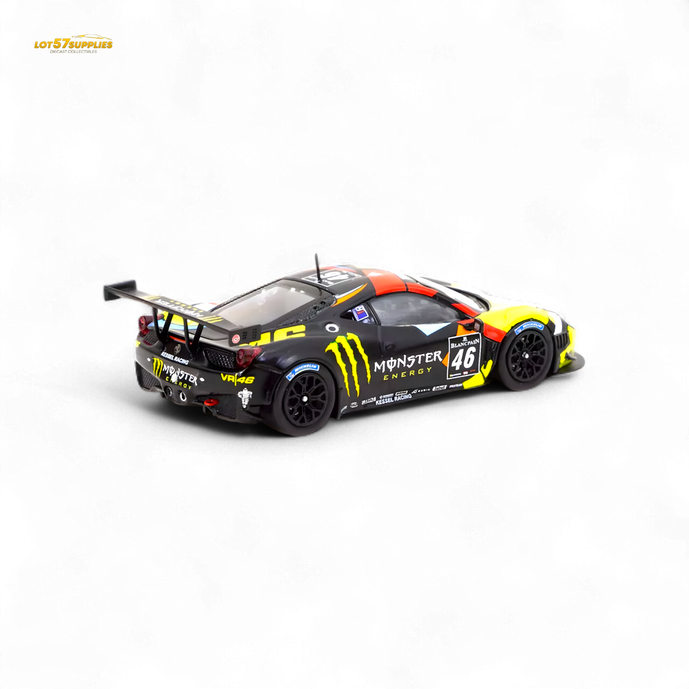 Tarmac Works Hobby64 Ferrari 458 Italia GT3 Blancpain Endurance 2012 V. Rossi 1:64 T64-073-12BGT46M (ONLINE ORDER ONLY)