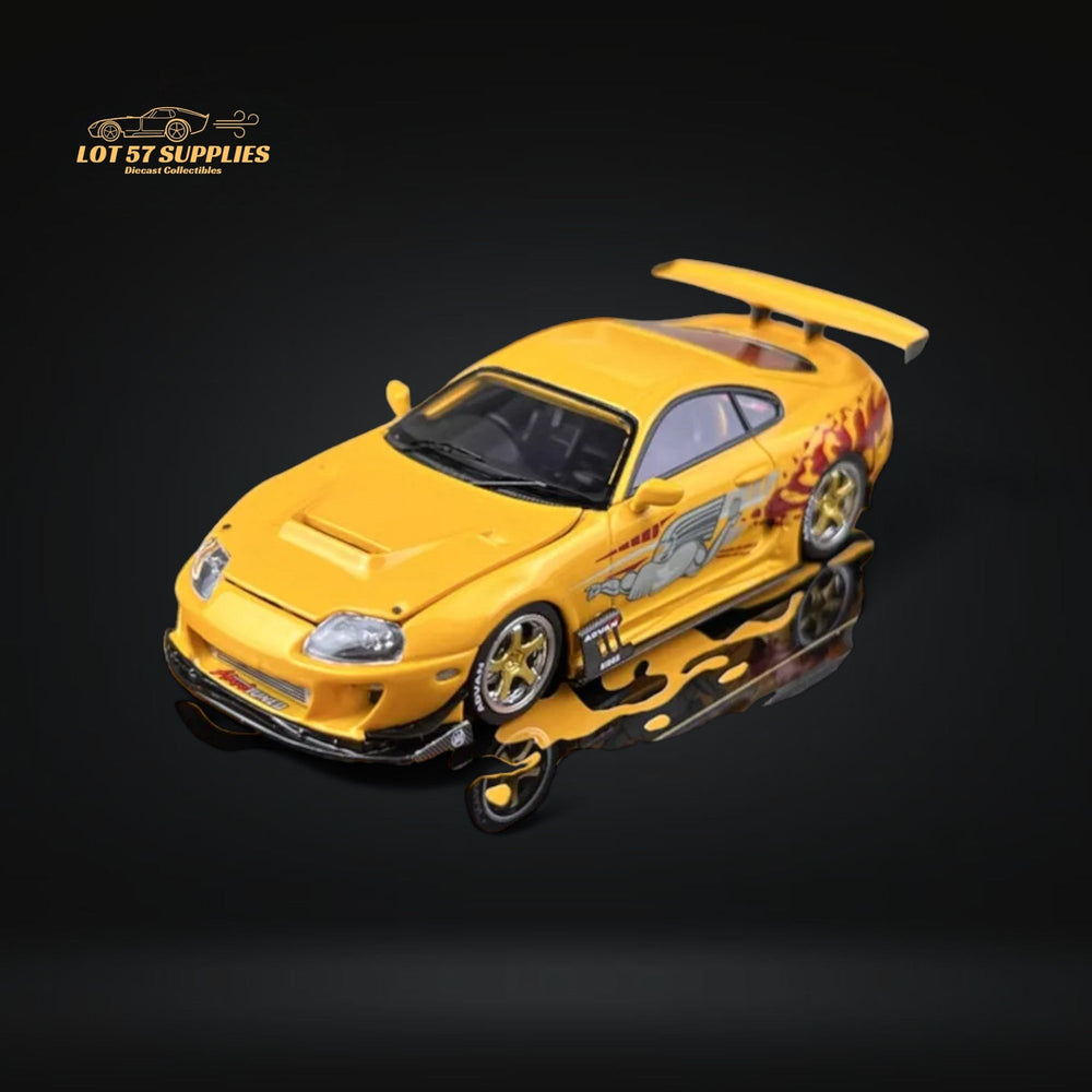 YM Model Toyota Supra JZA80 Paul Walker Need For Speed Tribute 299 Pcs V2 1:64 (ONLINE ORDER ONLY)