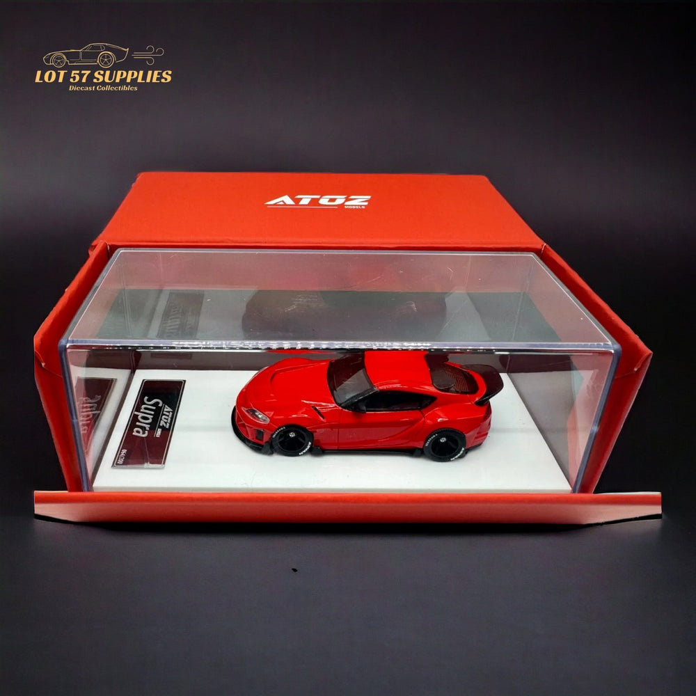 ATOZ Toyota Supra GR in Red 1:64 Resin model (ONLINE ORDER ONLY)