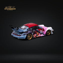 King Model Porsche RWB964 Akiba Mecha livery #96 Gold Rims 1:64 Limited to 499 Pcs (ONLINE ORDER ONLY)