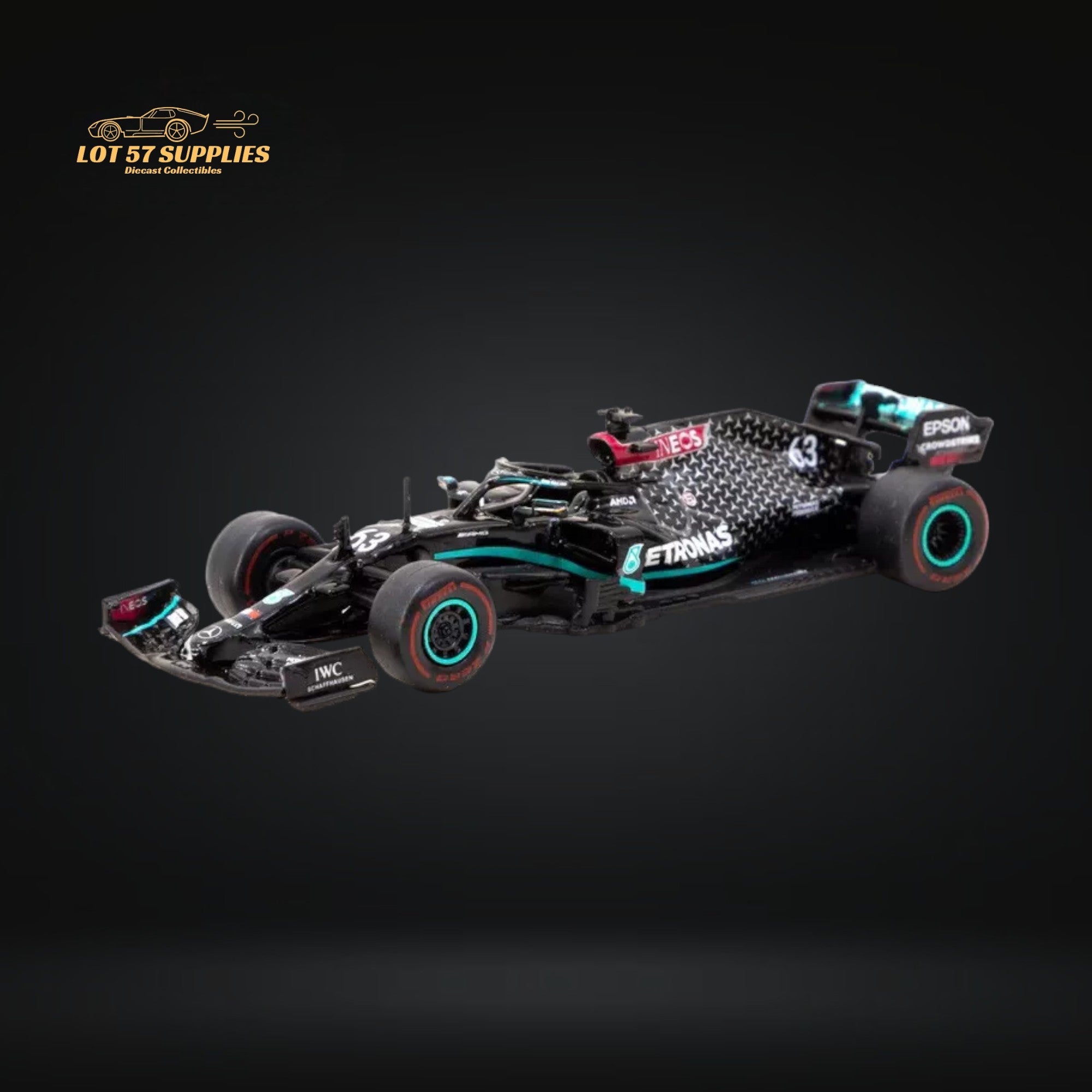Tarmac Works Mercedes-AMG F1 W11 EQ Performance Sakhir Grand Prix 2020 George Russell 1:64 (ONLINE ORDER ONLY)