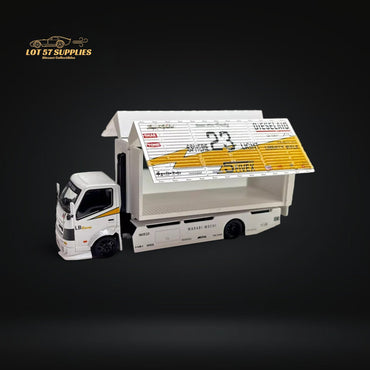 MicroTurbo HINO 300 Custom Truck LBWK Silhouette Lighting #23 1:64 (ONLINE ORDER ONLY)