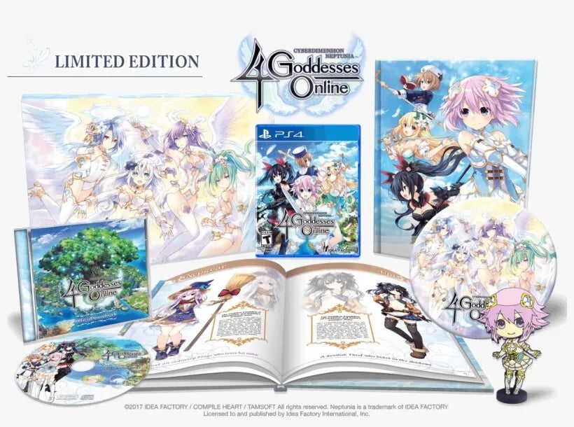 Cyberdimension Neptunia: 4 Goddesses Online Limited Edition (Playstation 4) (Online Only)