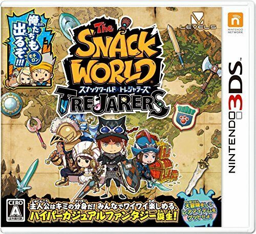 The Snack World Trejarers [Japanese Import] (Nintendo 3DS) (ONLINE ORDER ONLY)