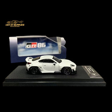 Fuji Toyota GR86 Rocket Bunny Pandem in White 1:64 (ONLINE ORDER ONLY)