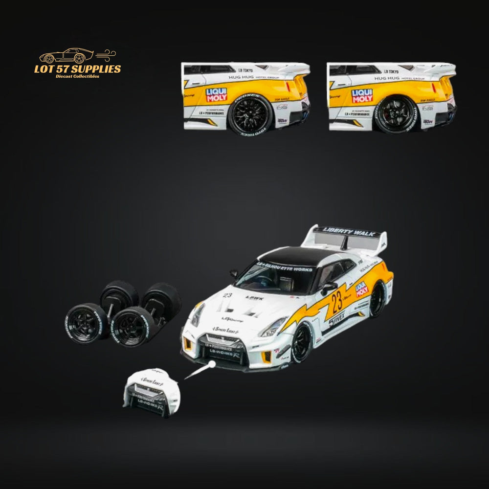 CM Model Nissan Skyline GT-R R35RR LBWK Silhouette #23 1:64 CM64-35RR-12 (ONLINE ORDER ONLY)