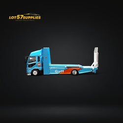 GCD Mitsubishi Fuso Fighter Double-Decker MK2 Transport Truck Gulf Livery 1:64 (ONLINE ORDER ONLY)