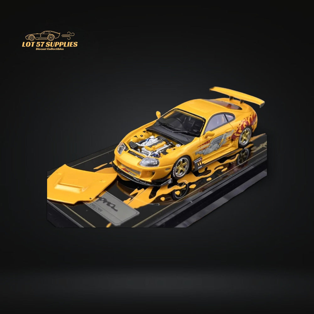 YM Model Toyota Supra JZA80 Paul Walker Need For Speed Tribute 299 Pcs V2 1:64 (ONLINE ORDER ONLY)