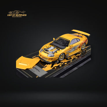 YM Model Toyota Supra JZA80 Paul Walker Need For Speed Tribute 299 Pcs V2 1:64 (ONLINE ORDER ONLY)