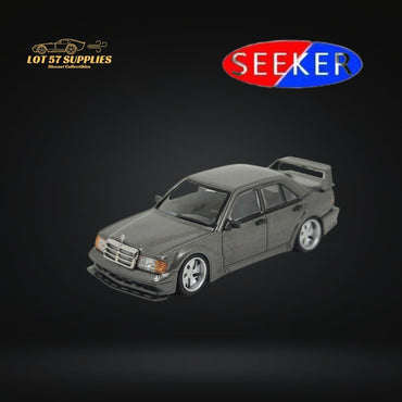 Seeker Mercedes-Benz 190E 2.5-16 Evolution Metallic Grey 1:64 (ONLINE ORDER ONLY)