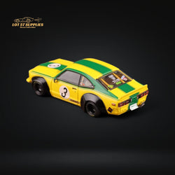 Inno64 Mazda RX-3 Savanna LBWK Yellow Green #3 1:64 IN64-LBWKRX3-01 (ONLINE ORDER ONLY)