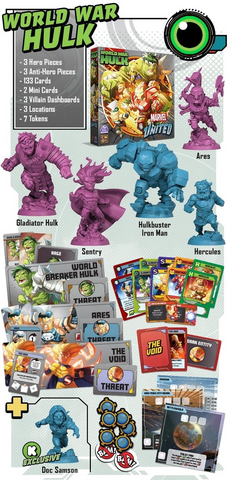 Marvel United: World War Hulk - Kickstarter Edition (ONLINE ORDER ONLY)
