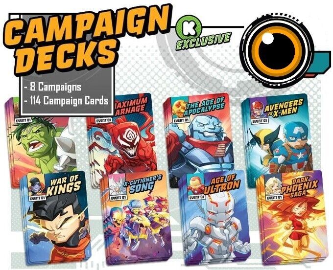 Marvel United: Campaign Decks (ONLINE ORDER ONLY)