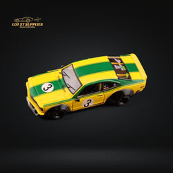 Inno64 Mazda RX-3 Savanna LBWK Yellow Green #3 1:64 IN64-LBWKRX3-01 (ONLINE ORDER ONLY)