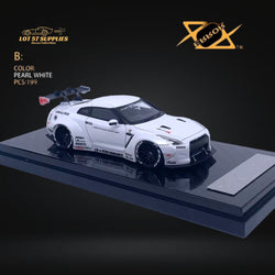 Error404 LB-Works Skyline GT-R R35 Pearl White 1:64 (ONLINE ORDER ONLY)