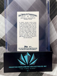 Jayden Daniels 2024 Topps Allen & Ginter Mini Black Border Rookie #253 WSH RC (ONLINE ORDER ONLY)