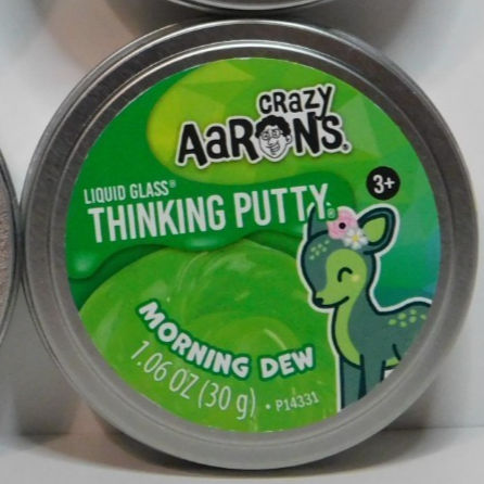 Crazy Aaron's: Thinking Putty Liquid Glass - Morning Dew (ONLINE ORDER ONLY)
