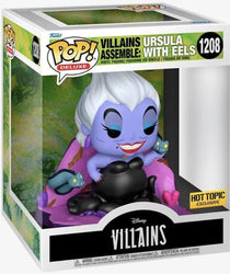 Funko Pop! Deluxe Disney Villains Villains Assemble: Ursula With Eels #1208 Hot Topic Exclusive (ONLINE ORDER ONLY)